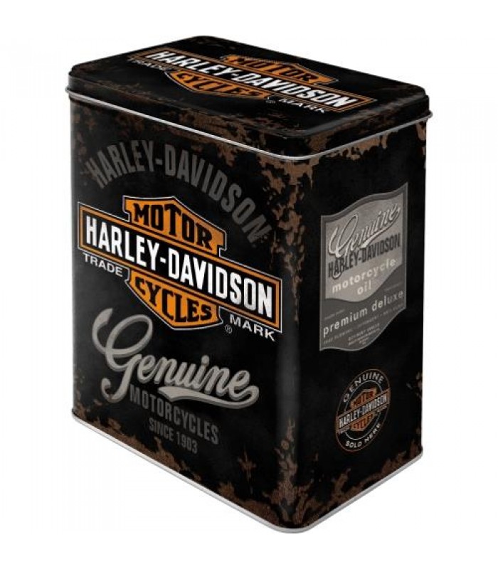 Коробка для хранения Nostalgic-Art "Harley-Davidson Genuine" L (30107)